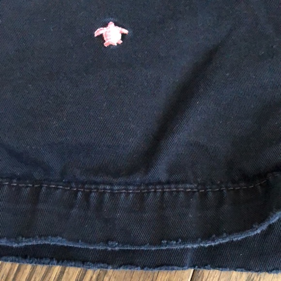 Jcrew weathered distress critter shorts navy pink turtles sz 2 - Picture 3 of 4